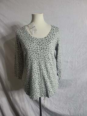 Tommy Bahama Women's Ashby Isles Safari Spots 3/4-Sleeve T-Shirt